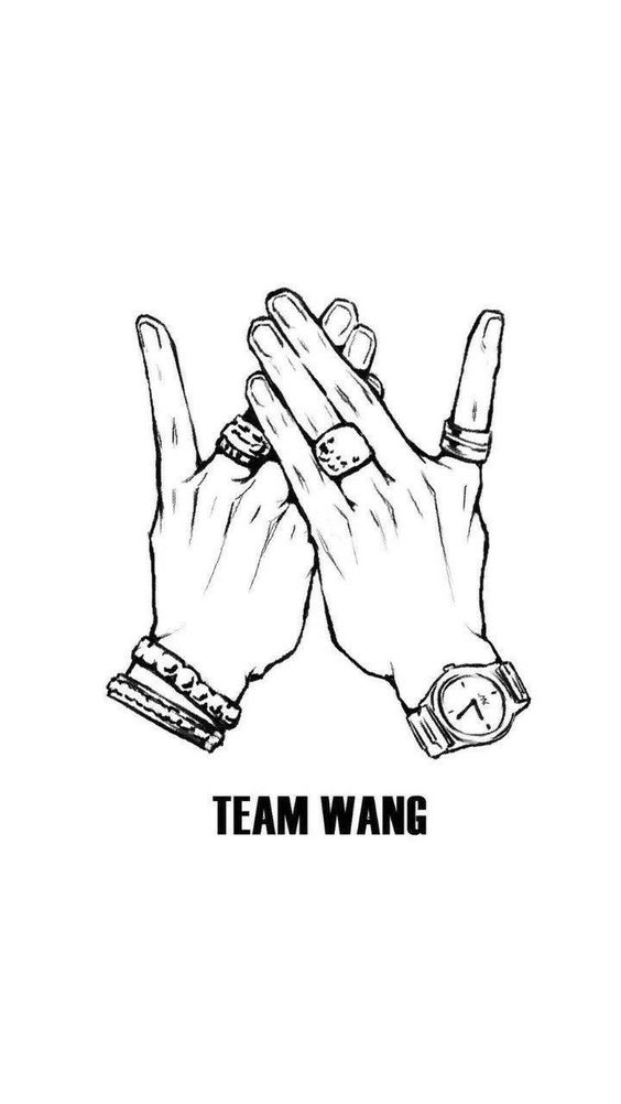 Jackson Wang Photocard, Handmade K-Pop Fotokarten, Team Wang
