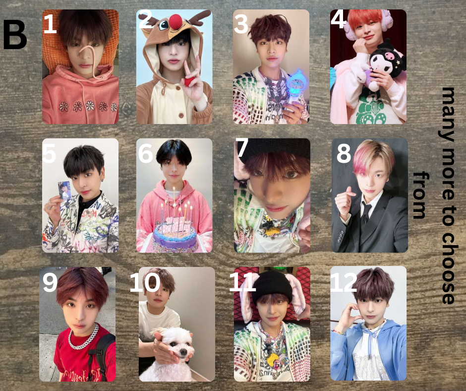 Xikers Yechan Photocard, Fotokarten, Handmade, K-Pop, Sammelkarten, PC