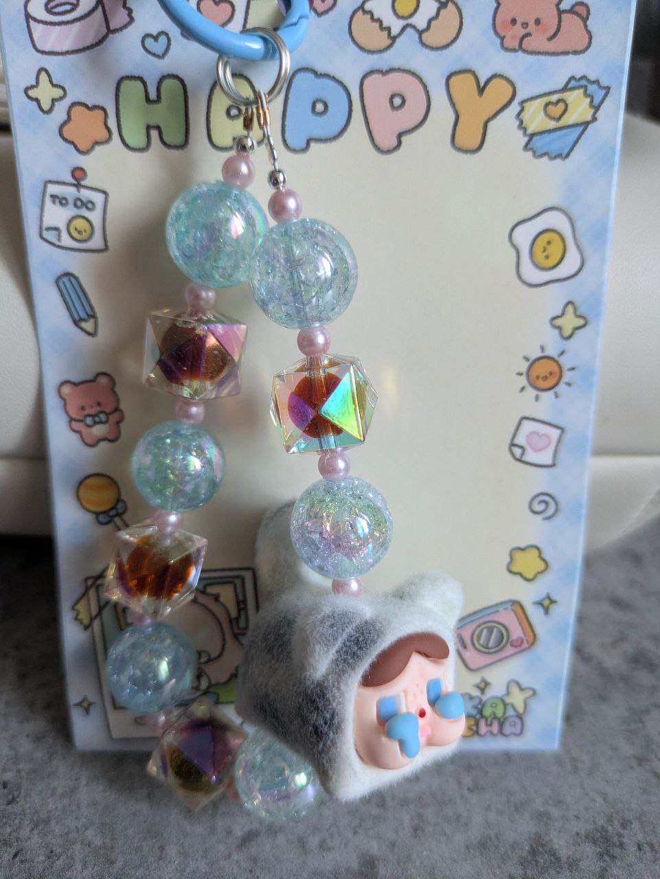 Crybaby CAT Handykette & Taschenanhänger: Der süße kleine Anhänger