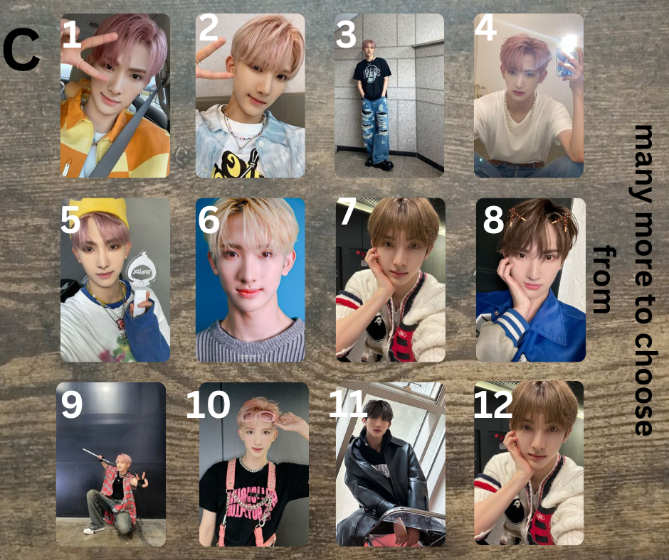 Xikers Seeun Photocard, Photocards, Handmade, K-Pop, Trading Cards, PC