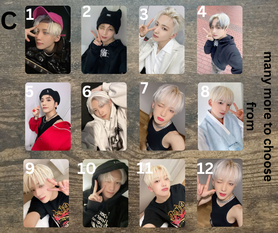 Xikers Minjae Photocard, Fotokarten, Handmade, K-Pop, Sammelkarten, PC