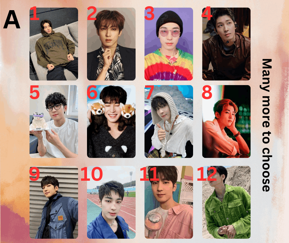 Seventeen Wonwoo Photocard, Handmade, Kpop, Carat Sammelkarten