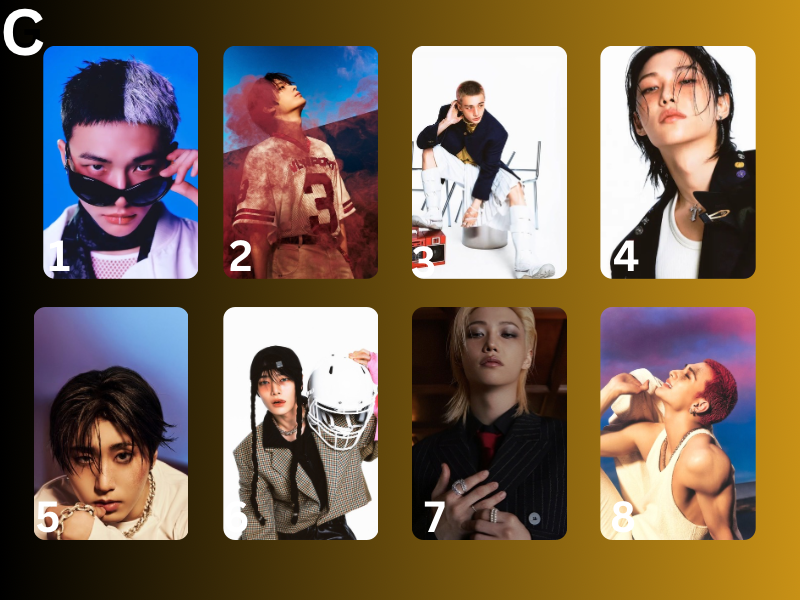 Stray Kids KARMA Photocard, Handmade, K-Pop, Sammelkarten Lomo Card