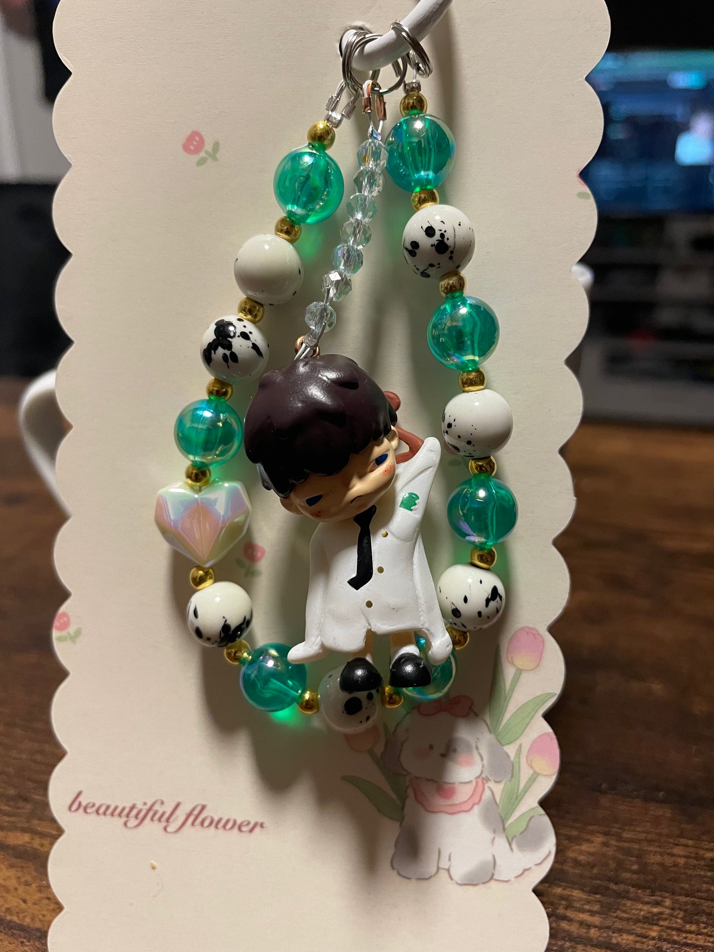 Hirono green Design Handykette & Taschenanhänger: Der süße kleine Anhänger