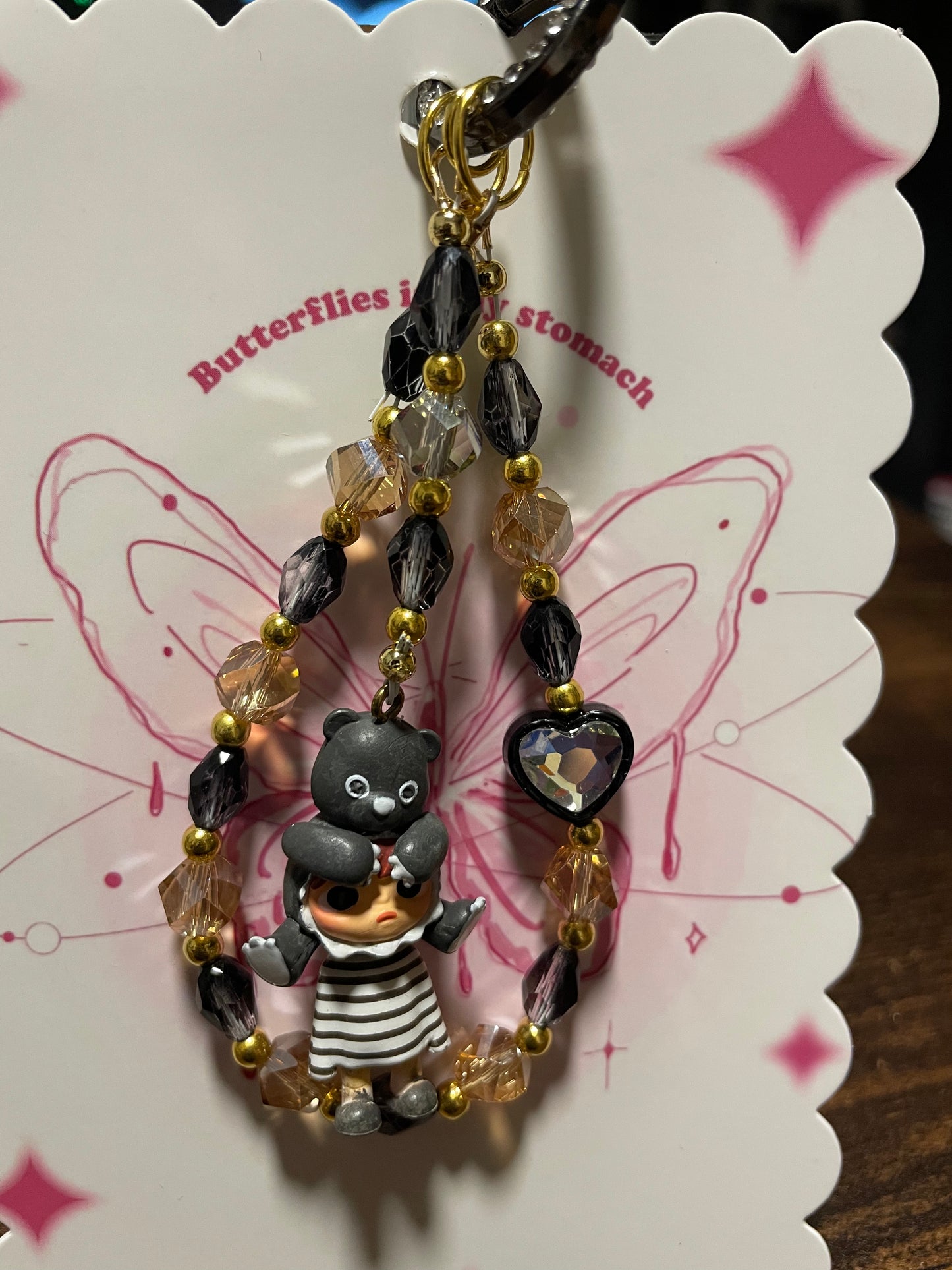 Hirono cat Design Handykette & Taschenanhänger: Der süße kleine Anhänger