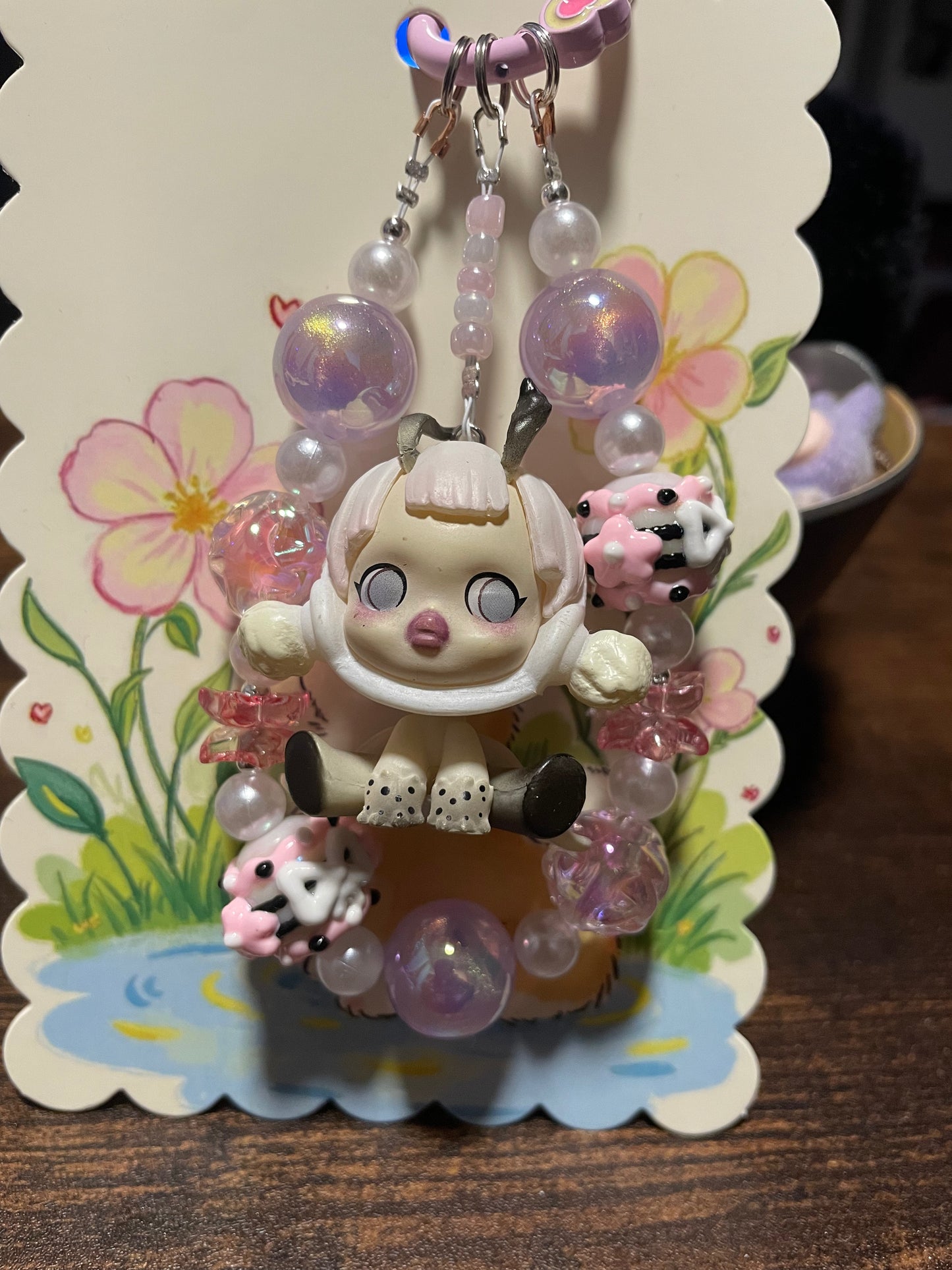 SkullPanda Design Handykette & Taschenanhänger: Der süße kleine Anhänger