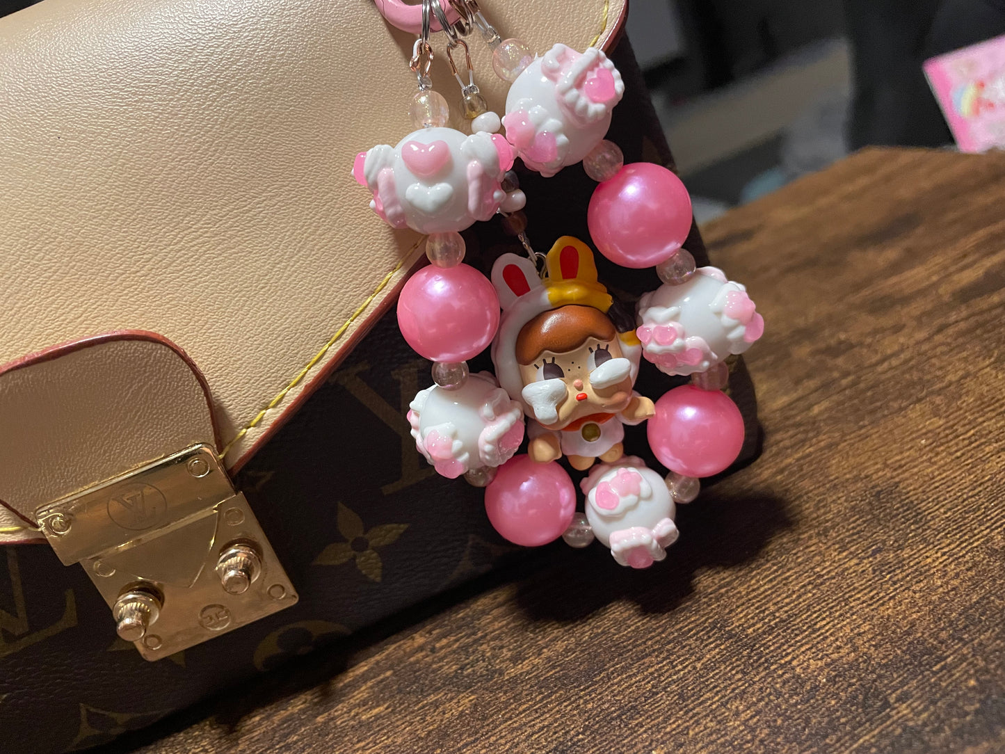 CryBaby Blumen Design Handykette & Taschenanhänger: Der süße kleine Anhänger