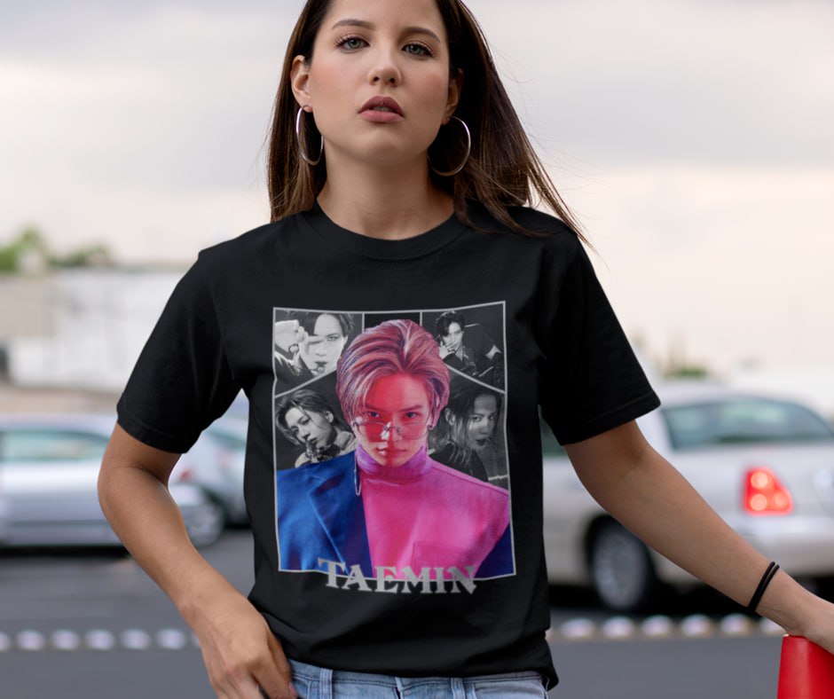 K-Pop T-Shirt Teamin, Fanmade Shinee Shirt