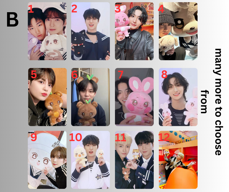 Ateez Aniteez Photocard, K-Pop, PCs Sammelkarten Ateez, Handmade