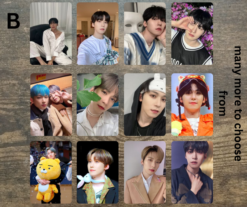 Oneus Keonhee Photocard, Kpop, Selfmade