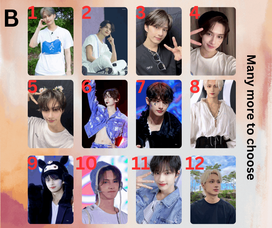 Seventeen Junhui Photocard, Handmade, Kpop, Carat Sammelkarten