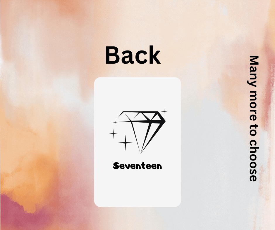 Seventeen Joshua Photocard, Handmade, Kpop, Carat Sammelkarten