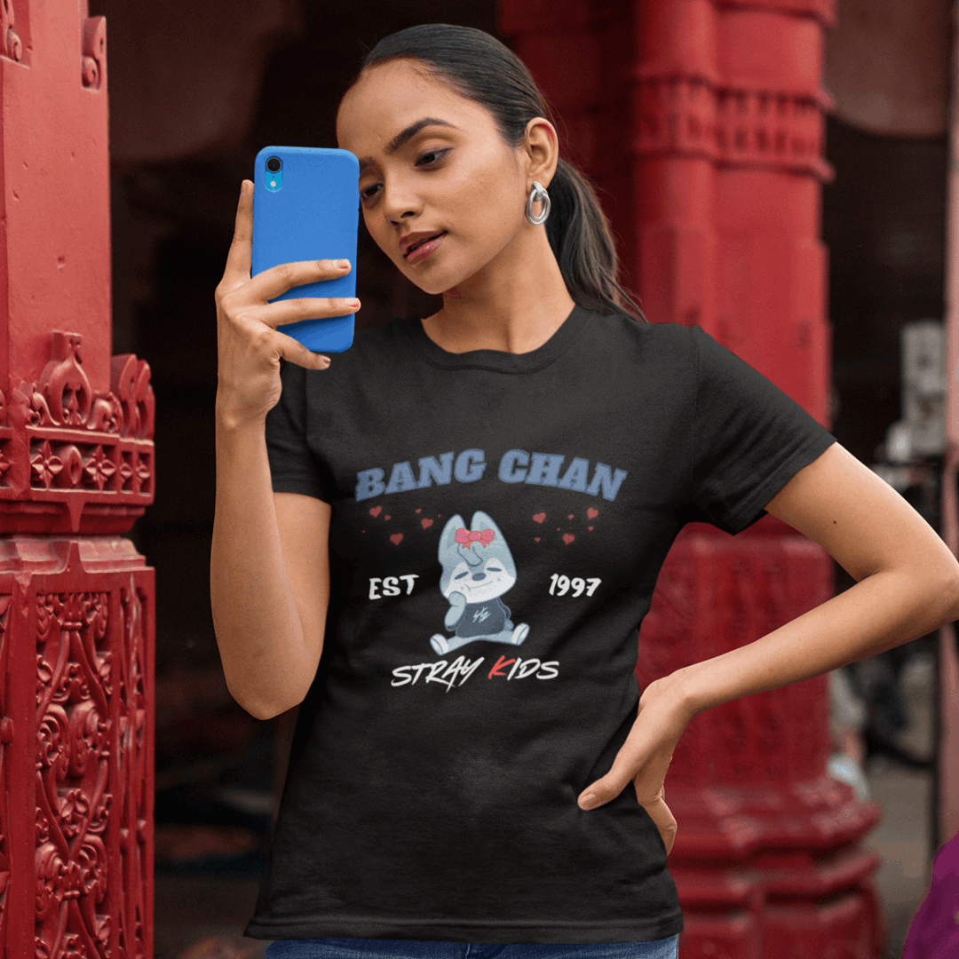 Stray Kids Bang Chan T-Shirt 2024, Skzoo Kawaii, Kpop Fanmade Shirt
