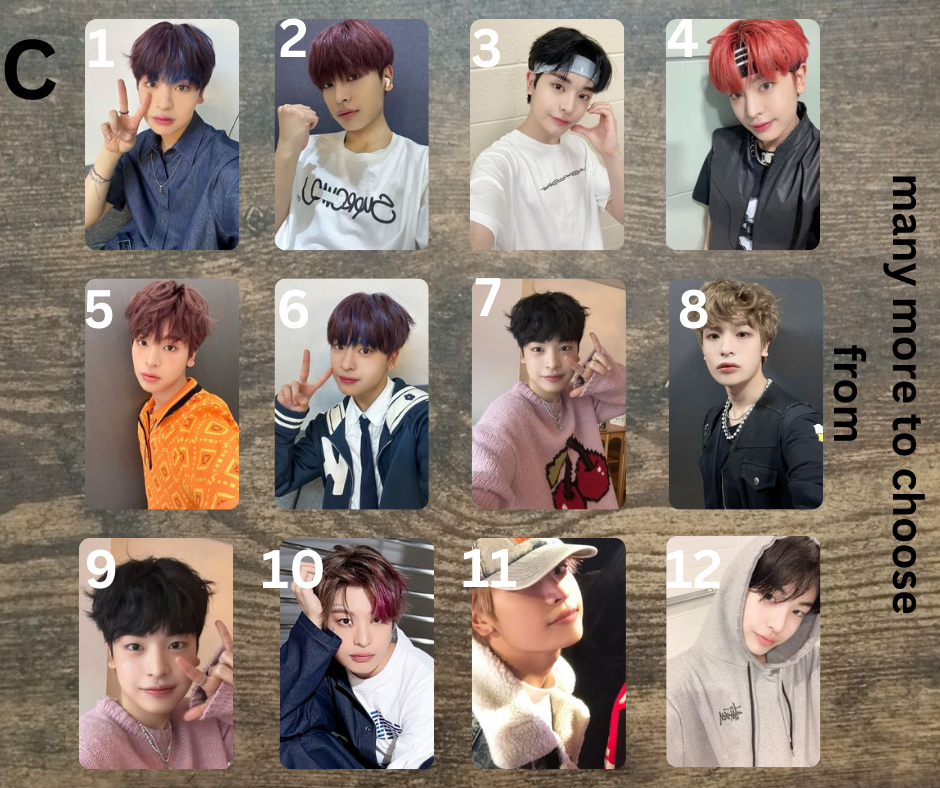 Xikers Yechan Photocard, Fotokarten, Handmade, K-Pop, Sammelkarten, PC