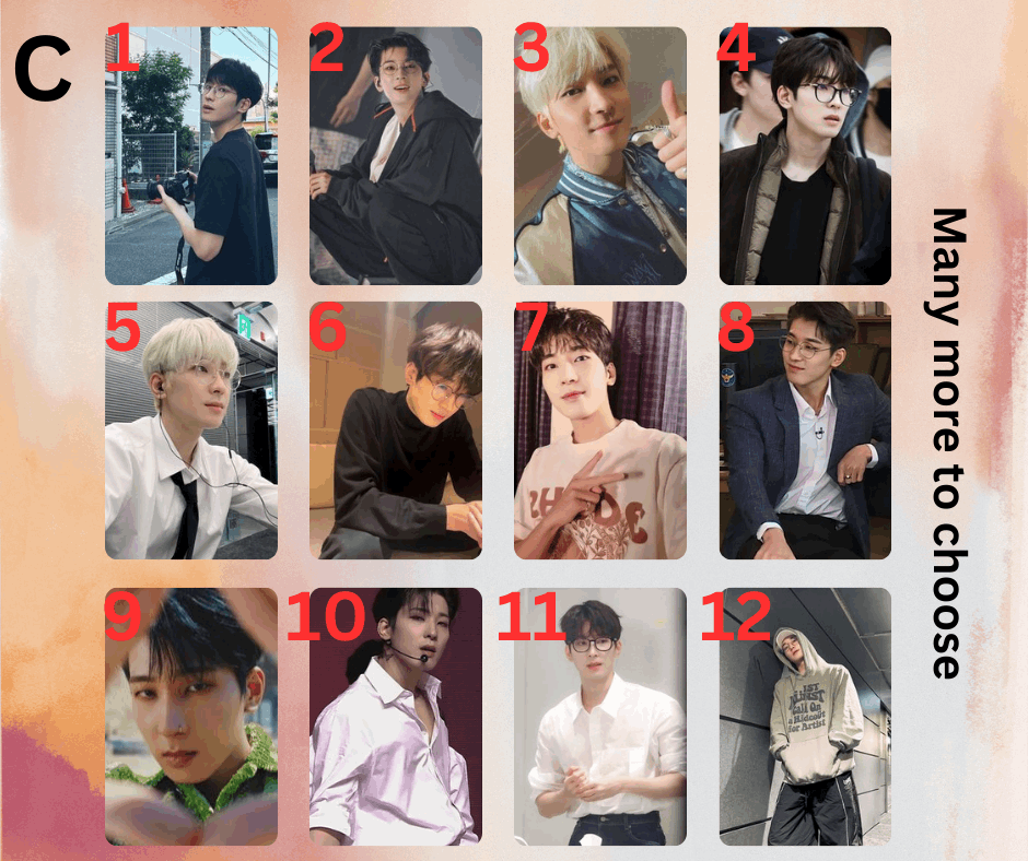 Seventeen Wonwoo Photocard, Handmade, Kpop, Carat Sammelkarten