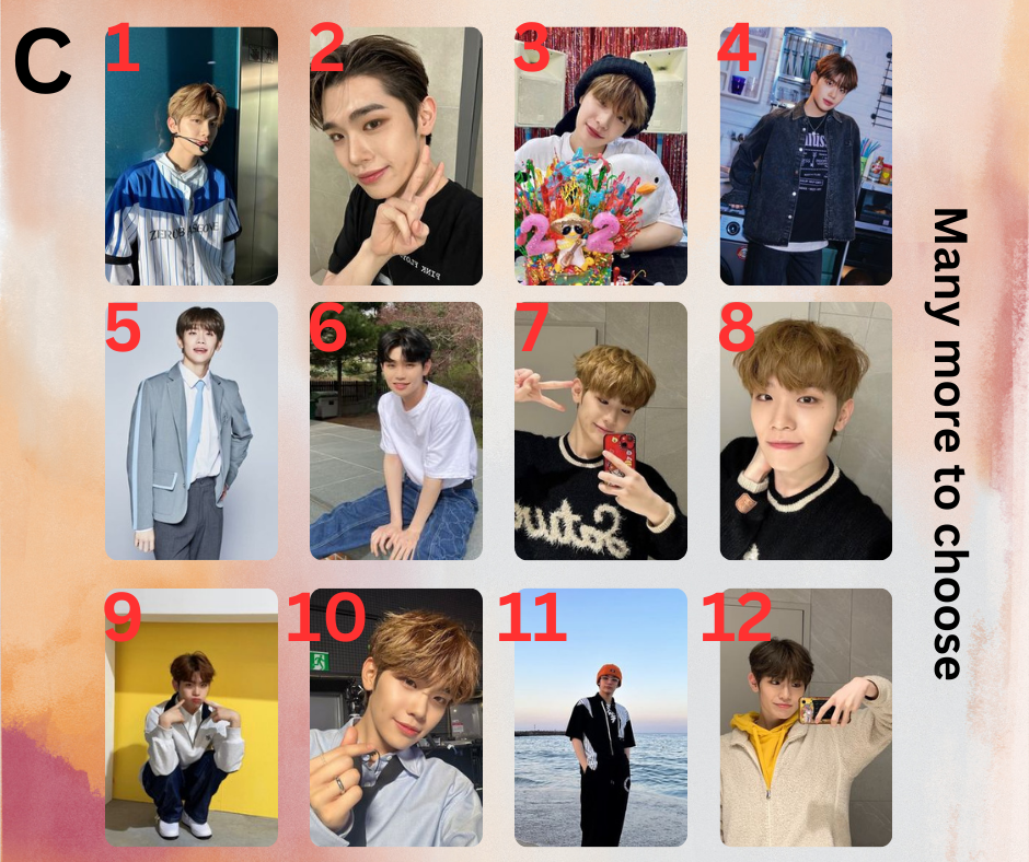 Zerobaseone Taerae Photocard, Handmade PCs, Kpop, zb1