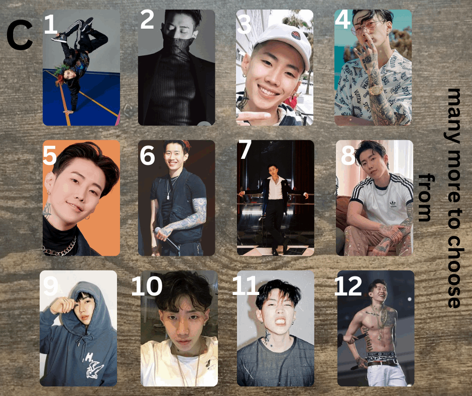 Jay Park Photocard, Handmade, Kpop Sammelkarten, Aomg