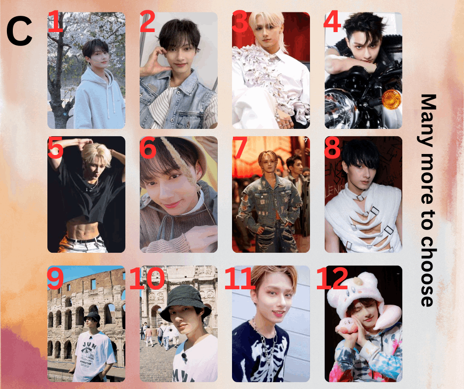 Seventeen Junhui Photocard, Handmade, Kpop, Carat Sammelkarten
