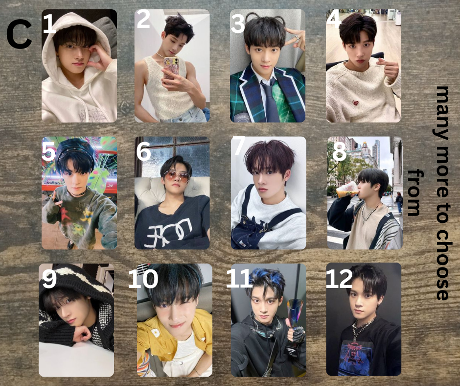 Xikers Junmin Photocard, Fotokarten, Handmade, K-Pop, Sammelkarten, PC