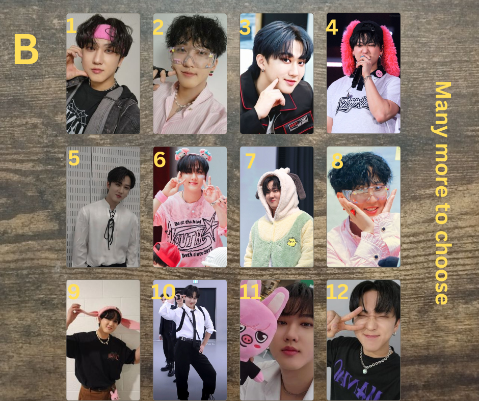 StrayKids Changbin PCs, Fanmade K-Pop Fotokarten