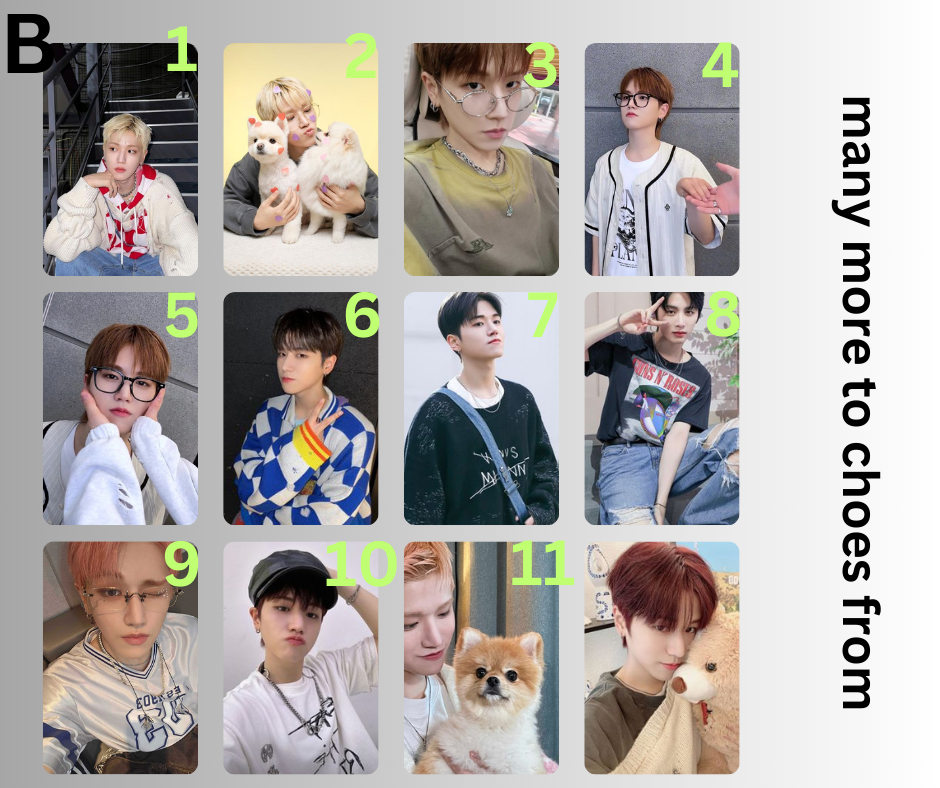 BOYNEXTDOOR Riwoo Photocard, K-Pop Photocard, Handmade