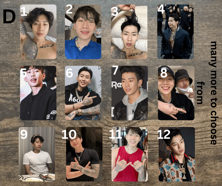 Jay Park Photocard, Handmade, Kpop Sammelkarten, Aomg