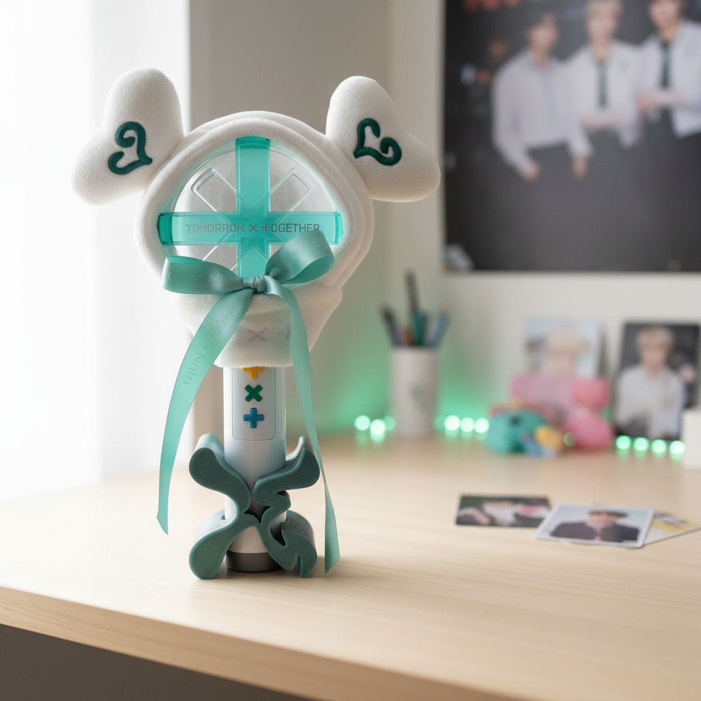 TXT Moabong Lightstick Holder X – Fanmade K-Pop MOA Geschenkidee