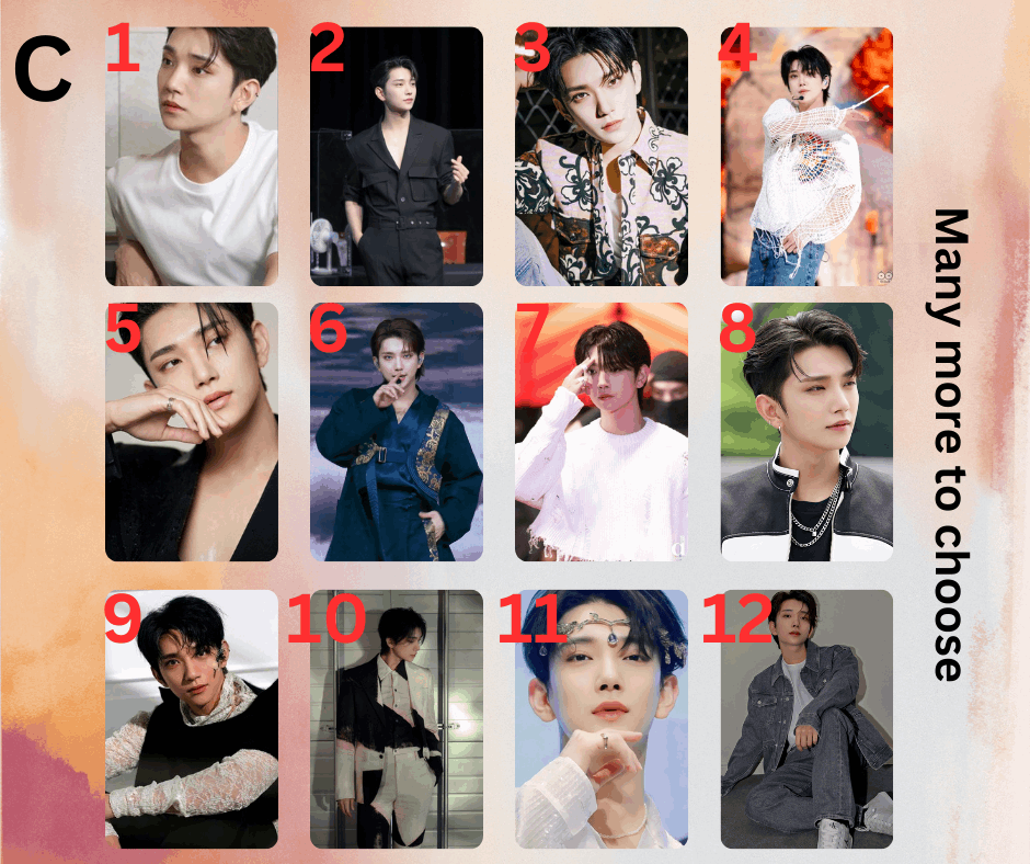 Seventeen Joshua Photocard, Handmade, Kpop, Carat Sammelkarten