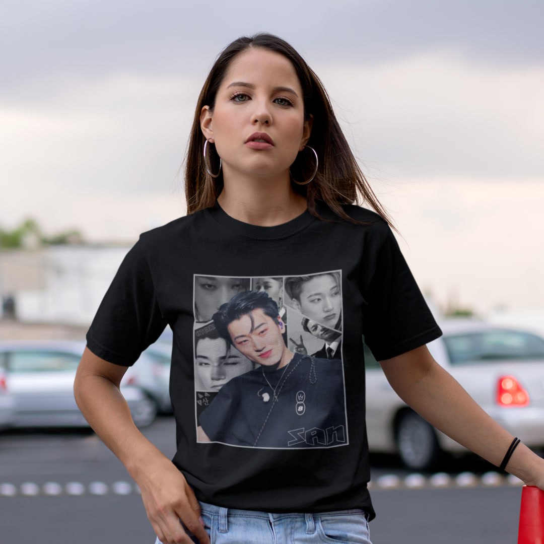 San Shirt, K-Pop Shirt 2024, Atiny Fanmade Ateez