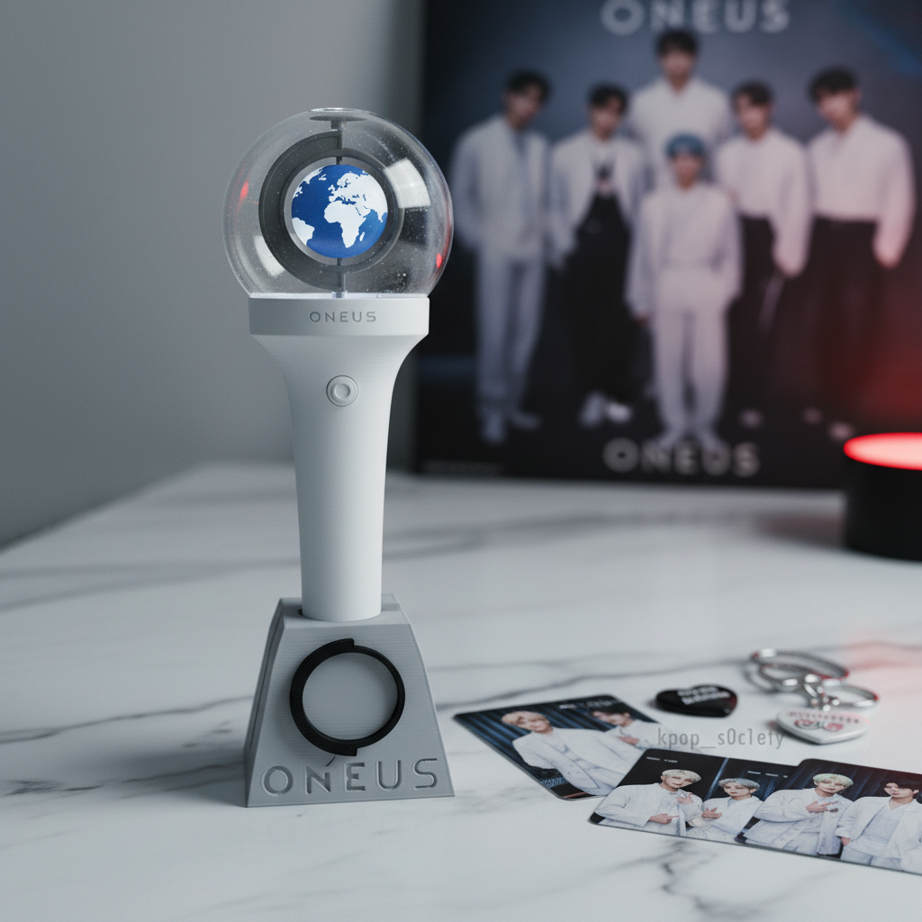 Oneus Lightstick Holder Pyramid – K-Pop Fanmade Geschenkidee