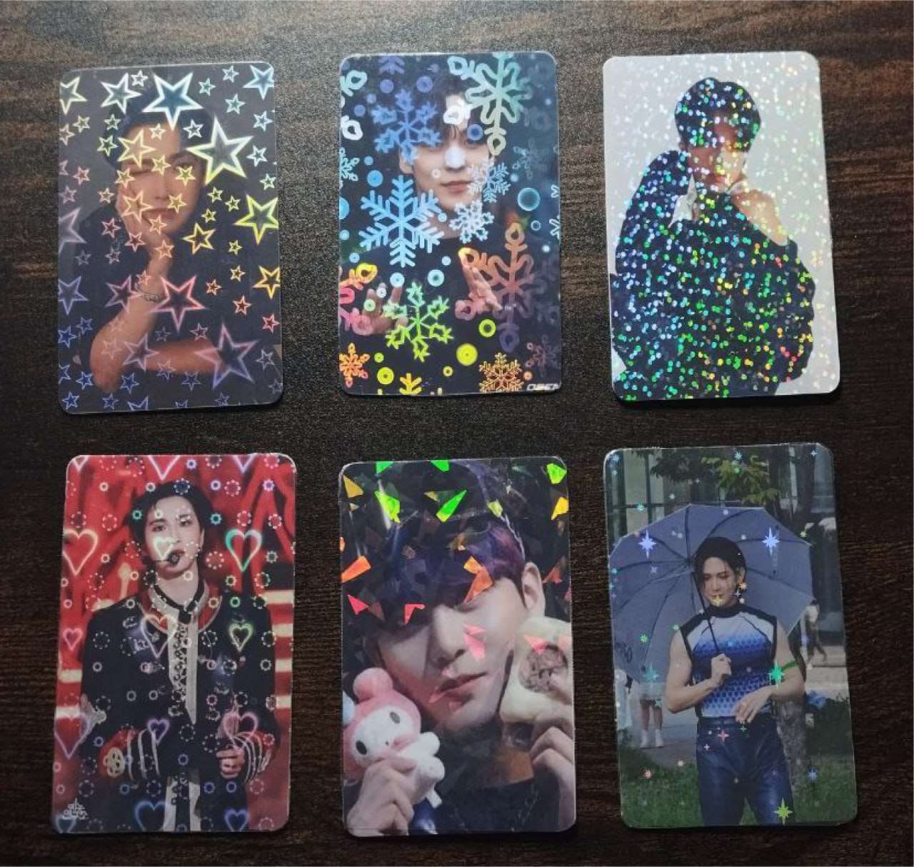 Ateez Mingi Photocard, Handmade, Kpop Sammelkarten, PCs Ateez