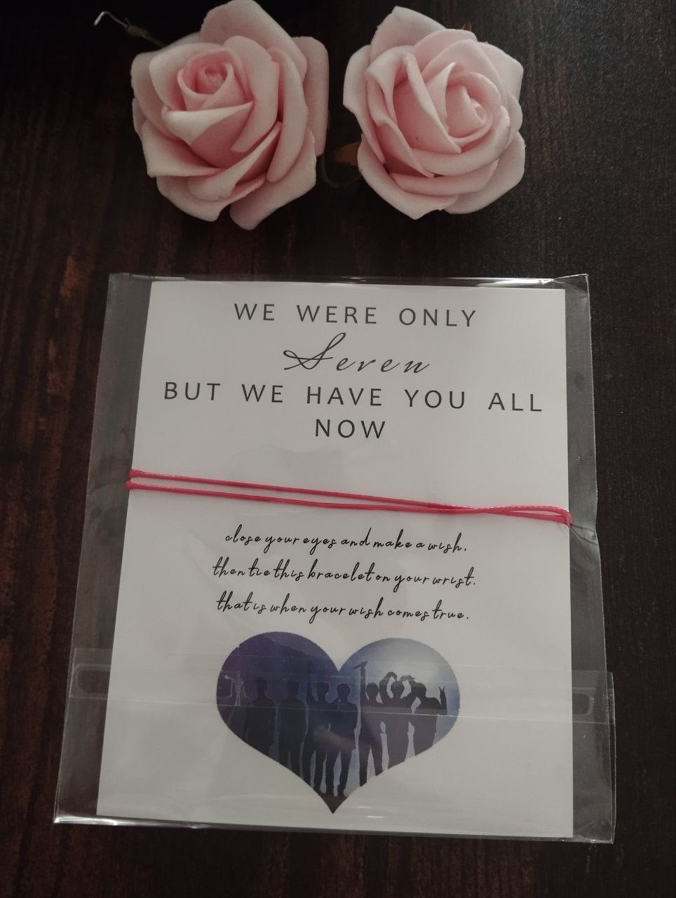 BTS Bracelet, Bulletproof, Black Swan, K-Pop Band