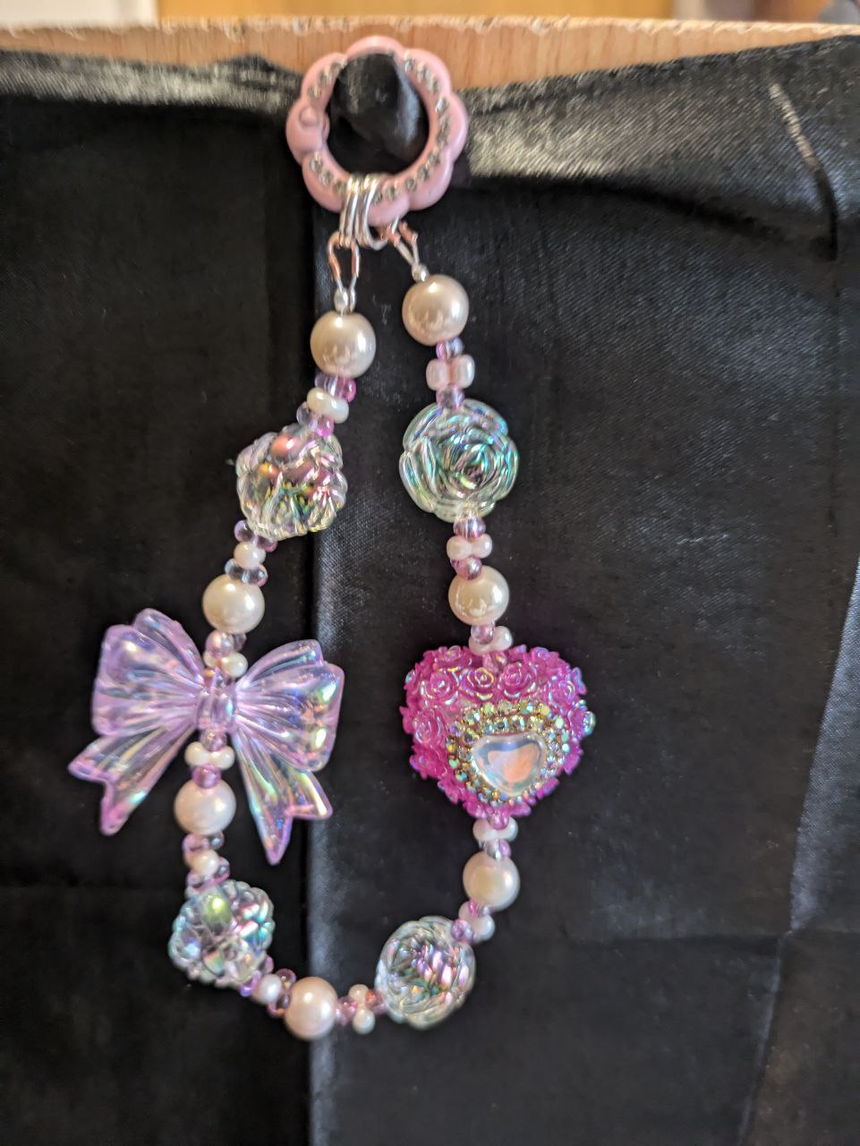 Heart Glitter Phonechain, Taschen und Keychain
