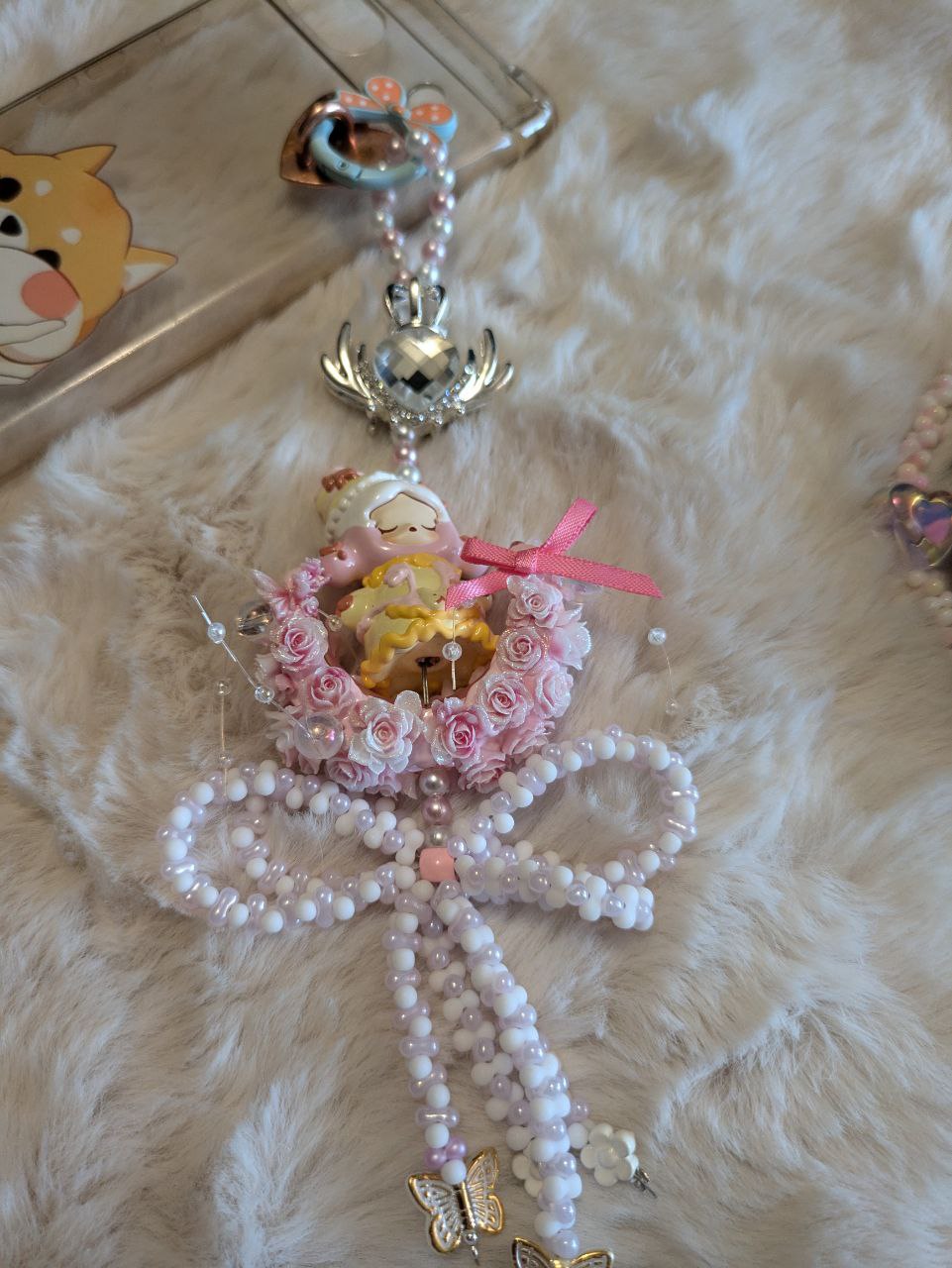 Rose Princess Handykette, Taschen und Keychain Kawaii