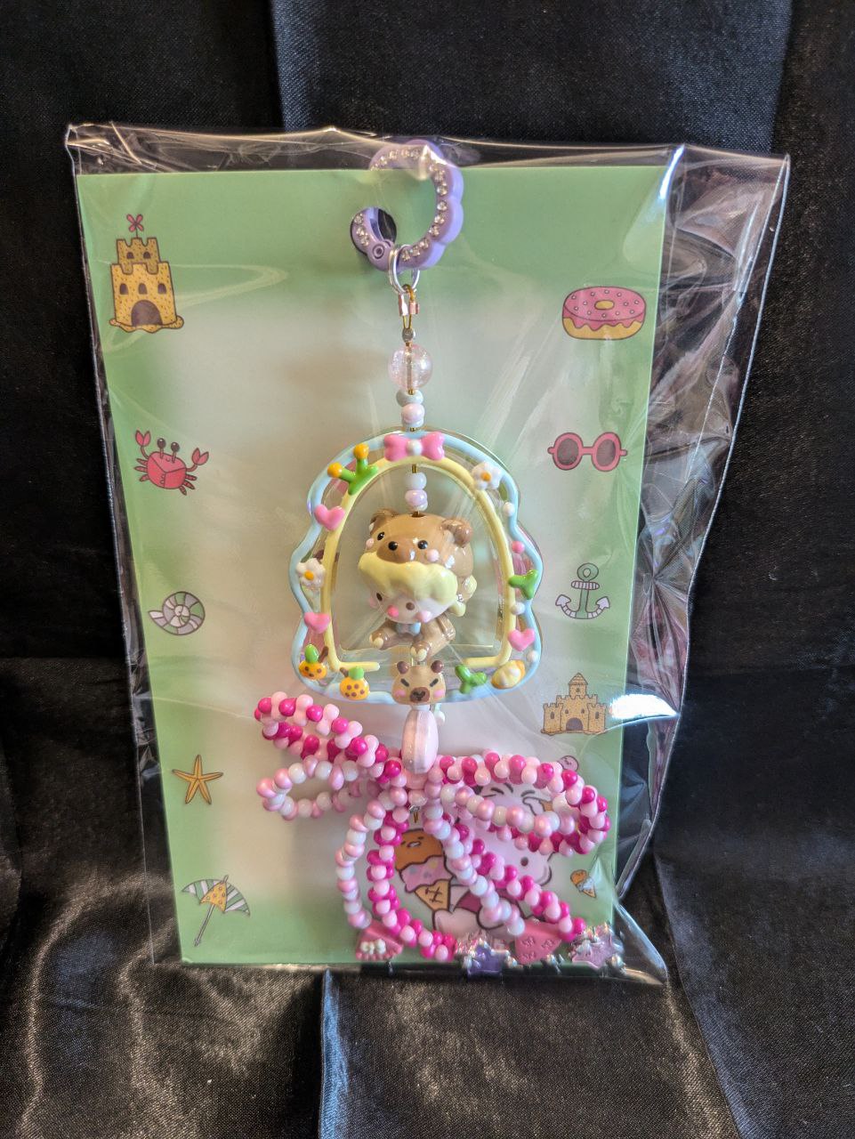Sweet Bean Doll Phonechain, Taschen und Keychain