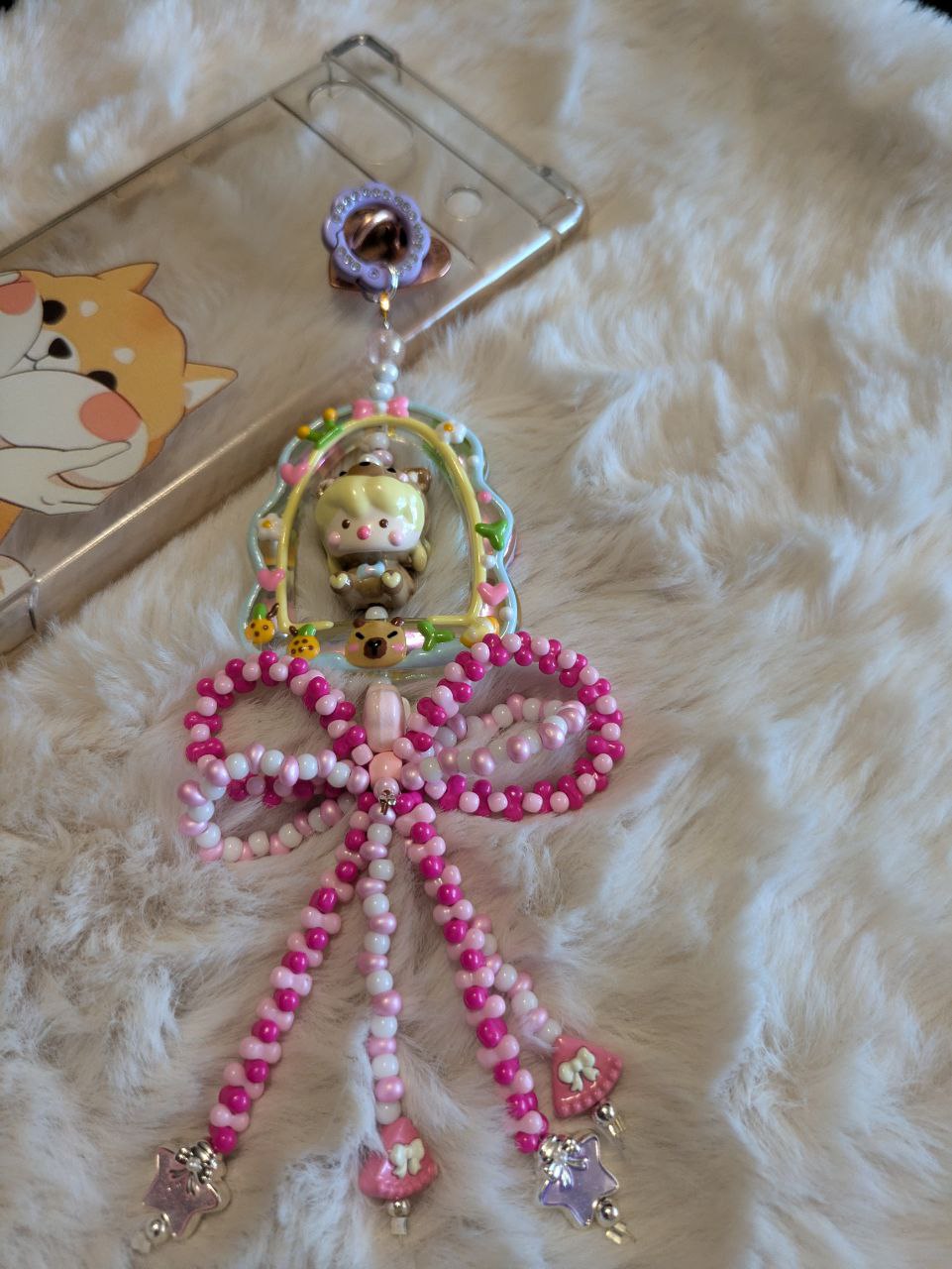 Sweet Bean Doll Phonechain, Taschen und Keychain