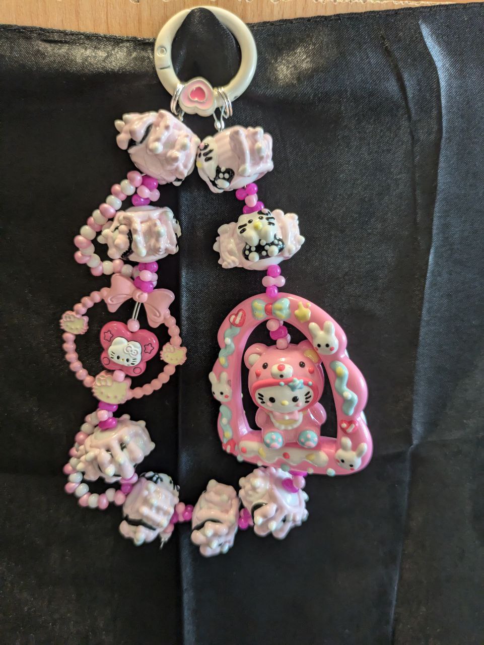 Hello Kitty Pink Phonechain, Taschen und Keychain