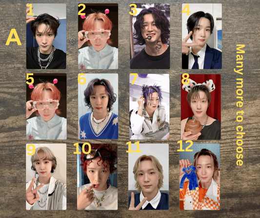 K-Pop P1Harmony Soul PCs Fotokarten, Handmade Sammelkarten Kpop PCs