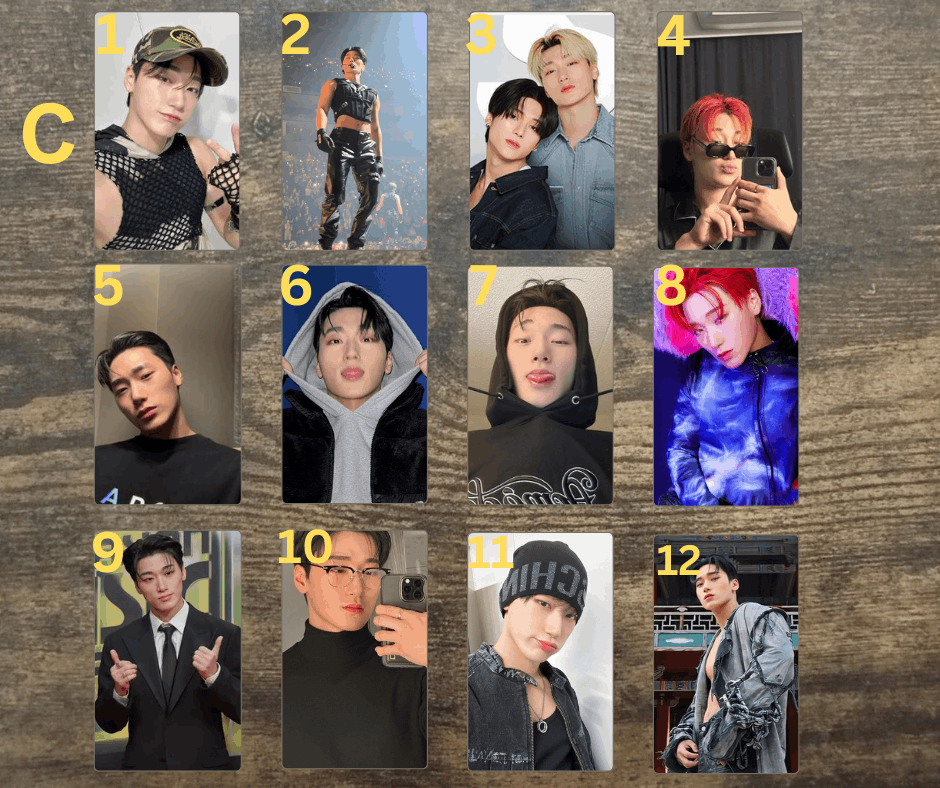 Ateez San Photocard, Handmade, K-Pop Sammelkarten, Kpop Geschenkidee