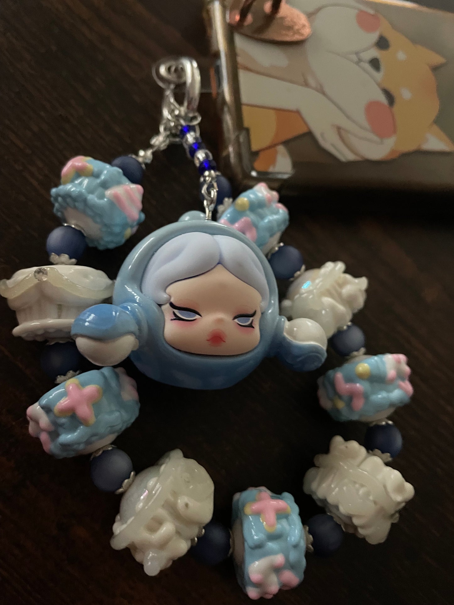 SkullPanda Design Handykette & Taschenanhänger: Der süße kleine Anhänger