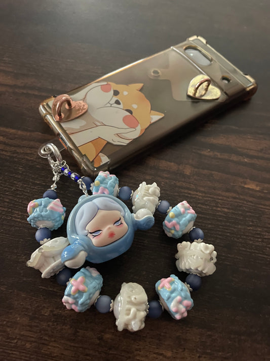 SkullPanda Design Handykette & Taschenanhänger: Der süße kleine Anhänger