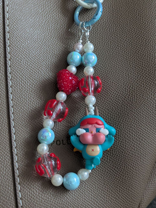 Cute Teufel CryBaby Design Handykette & Taschenanhänger: Der süße kleine Anhänger