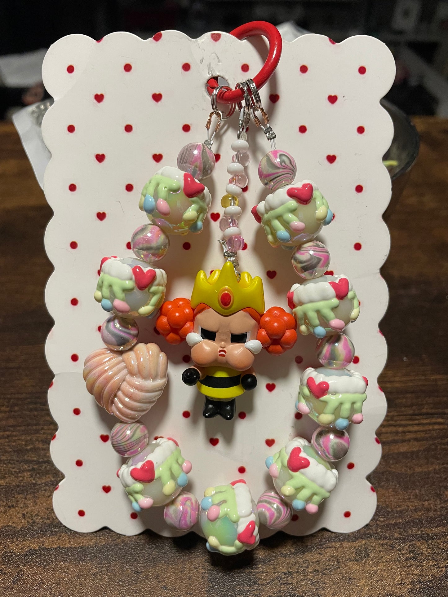 CryBaby Königin  Design Handykette & Taschenanhänger: Der süße kleine Anhänger