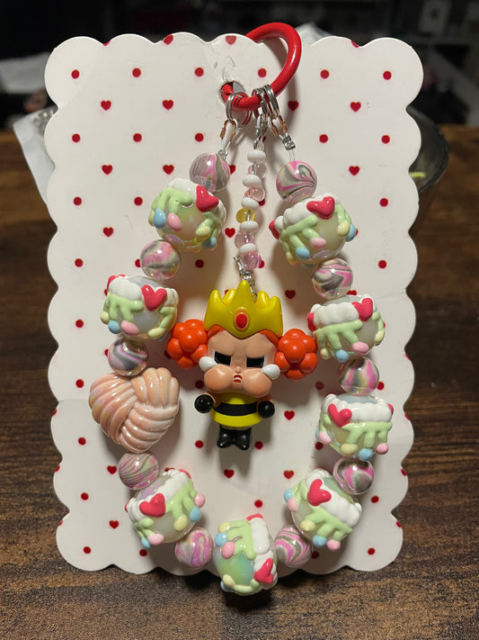 CryBaby Königin  Design Handykette & Taschenanhänger: Der süße kleine Anhänger