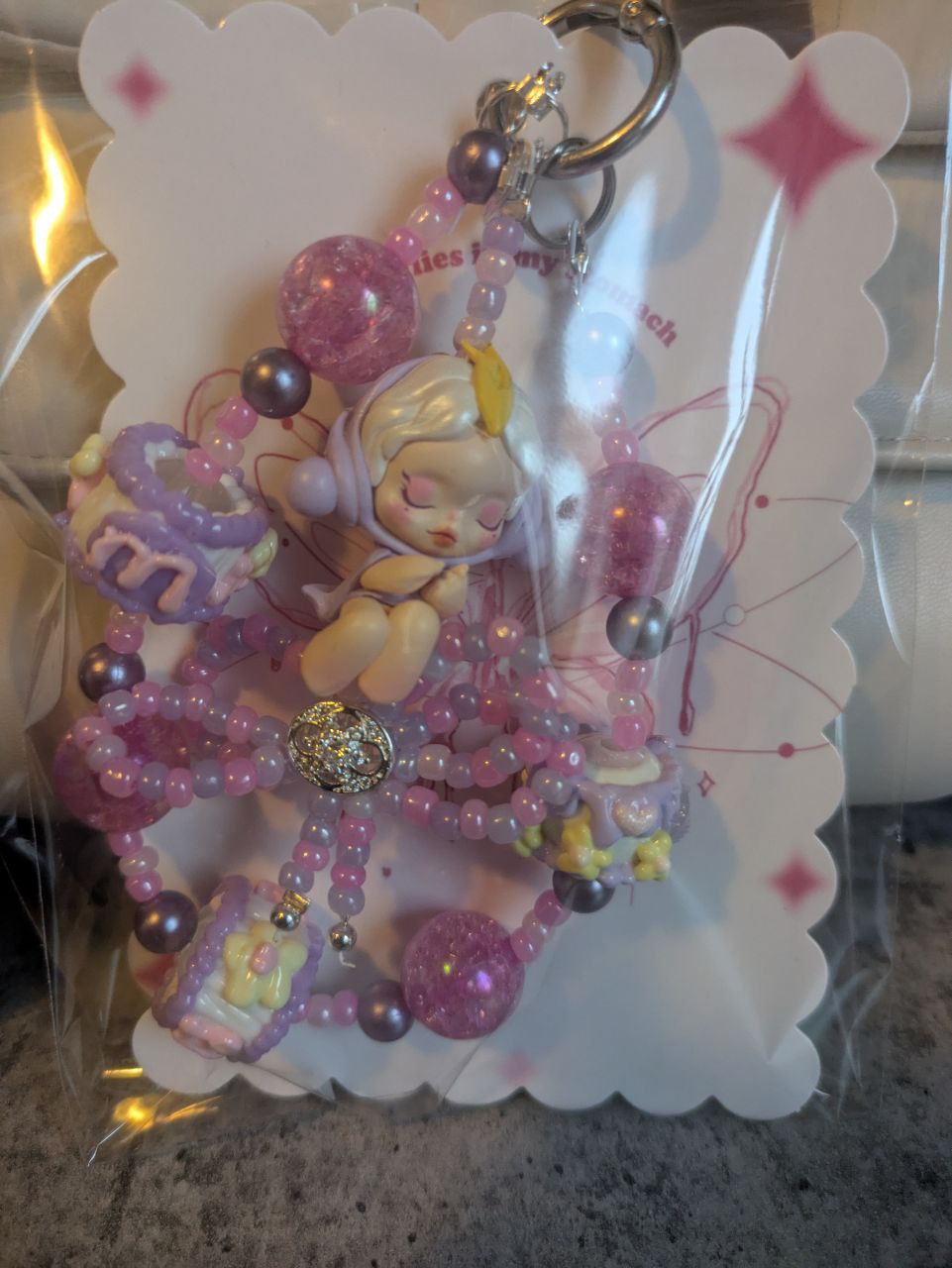 SkullPanda Handykette & Taschenanhänger: Der süße kleine Anhänger