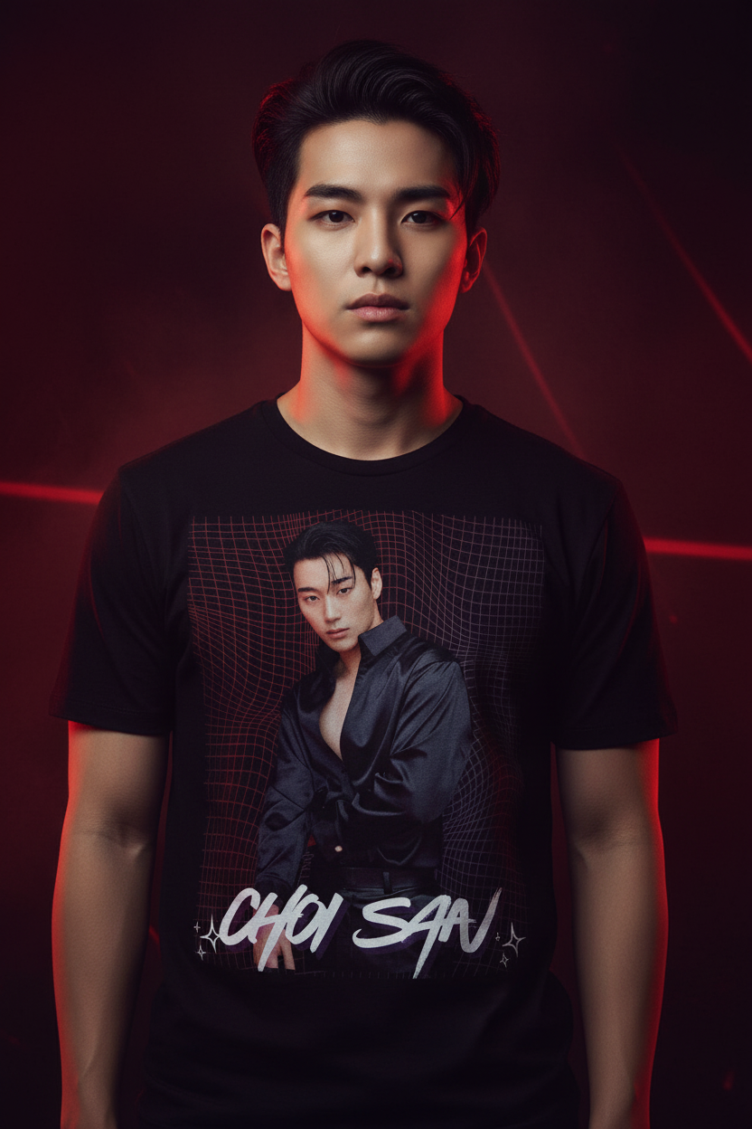 Ateez San K-Pop - Softstyle T-Shirt