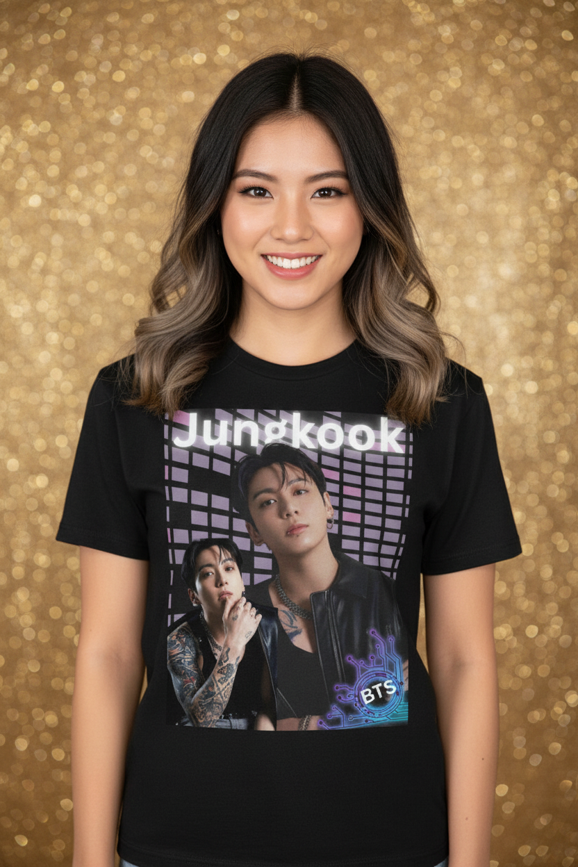 BTS Jungkook K-Pop- Softstyle T-Shirt
