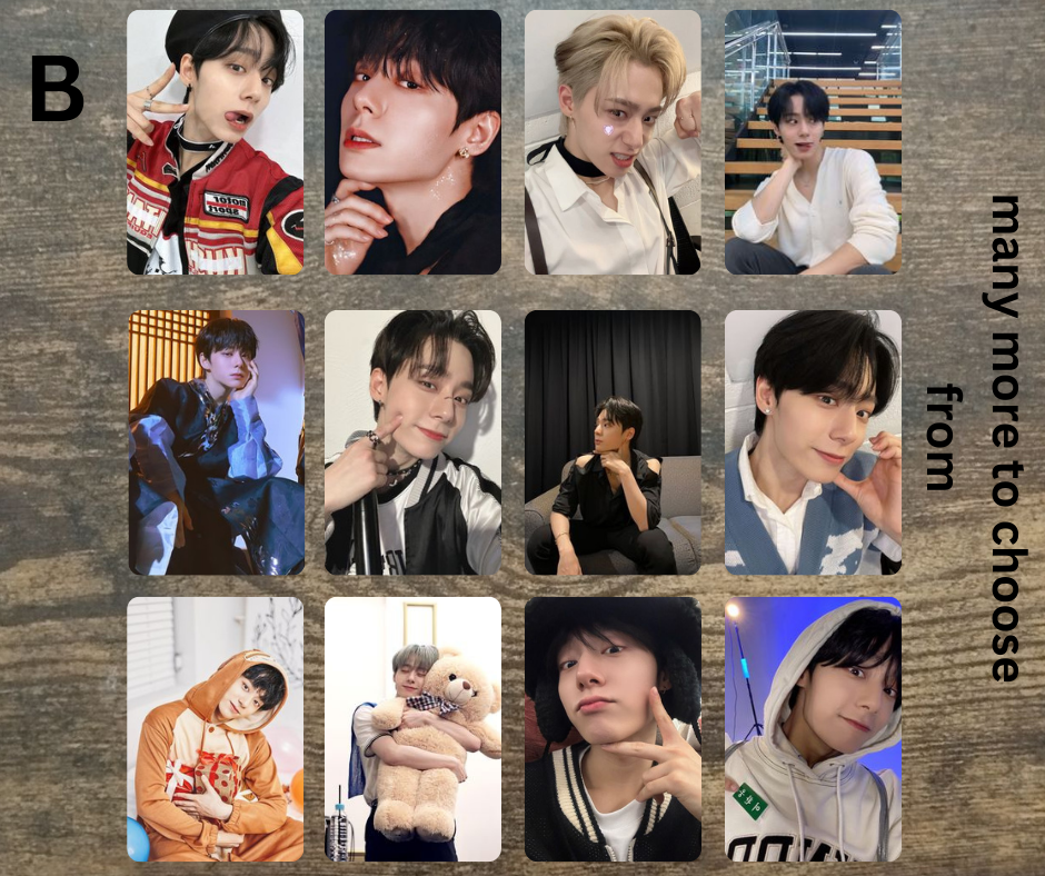 Oneus Hwanwoong Photocard, Kpop, Selfmade