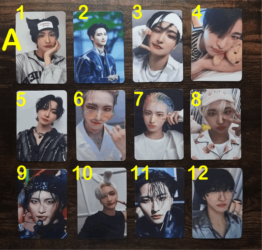 Ateez Seonghwa Photocard, Handmade, Ateez Sammelkarten, Kpop