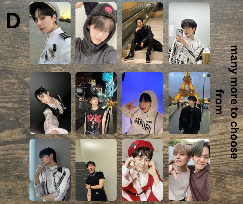 Oneus Hwanwoong Photocard, Kpop, Selfmade